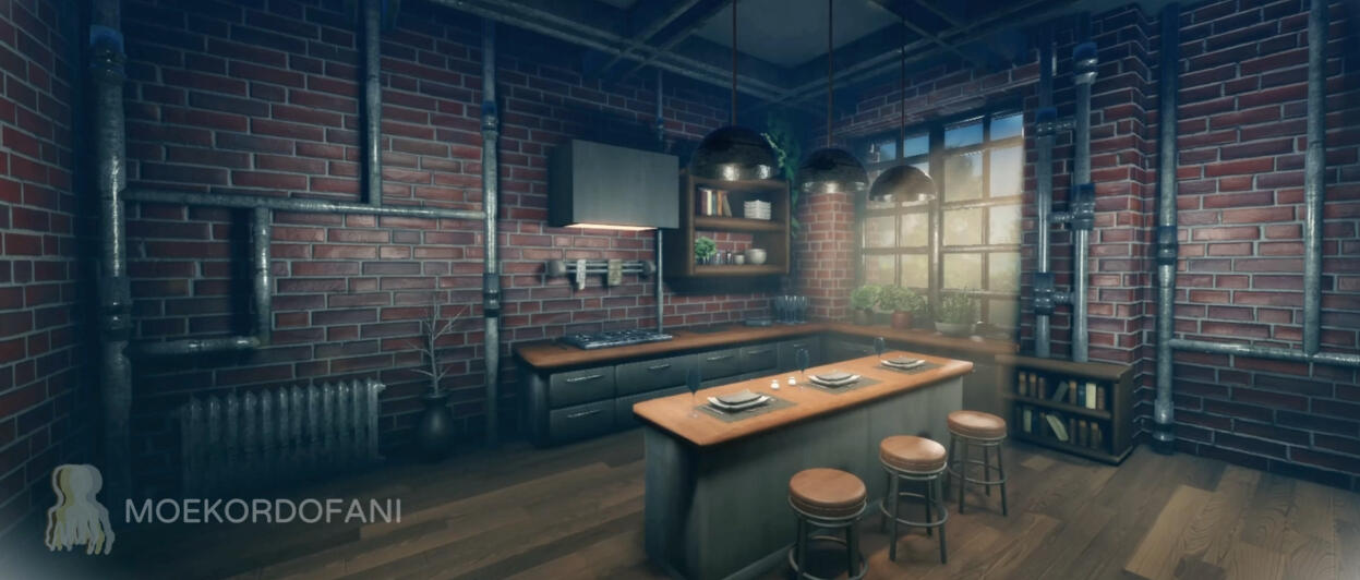 Rustic Kitchen